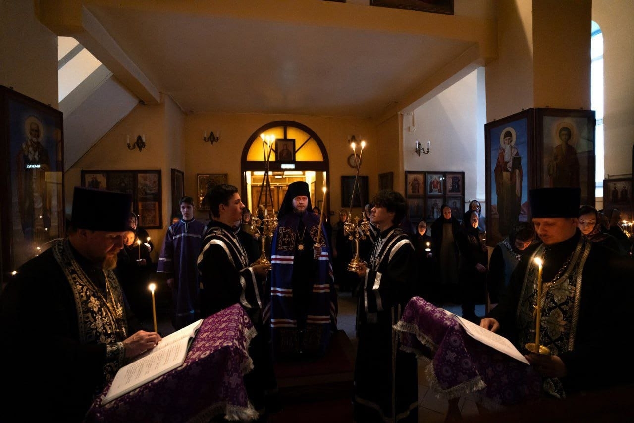 ВЕЛИКОЕ ПОВЕЧЕРИЕ В СИМЕОНОВСКОМ ХРАМЕ Г. ЗЛАТОУСТ